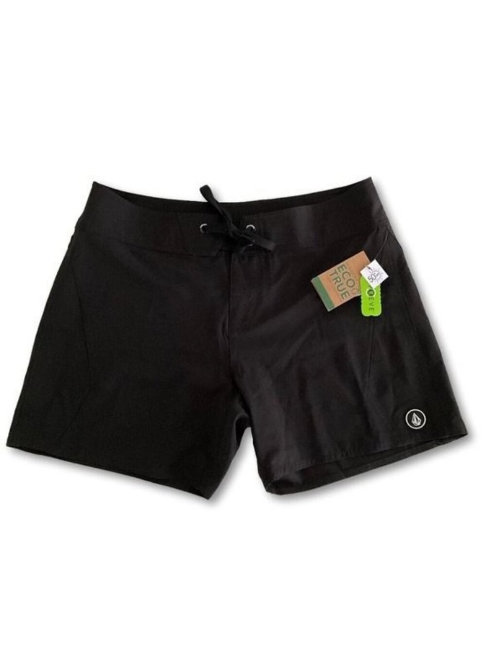 Volcom Women’s Black Eco-True Boardshort Swim Shorts – Size 3 NWT